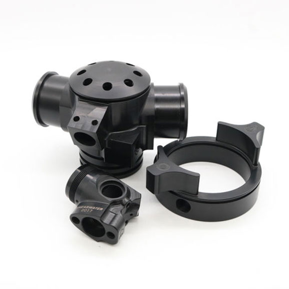 Extrusion Die Casting 5 Axis Small Aluminum Anodized CNC Part Drilling parts